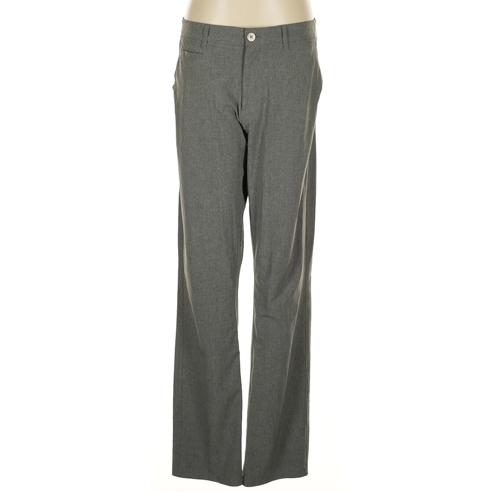 Vuori Aim Slim Dress Pants Lightweight Performance Stretch Concrete Gray 32x31